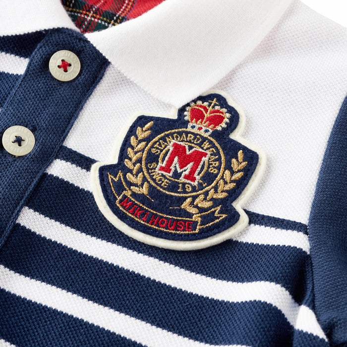 Mikihouse - Short-sleeve Polo Shirt - 80-140cm