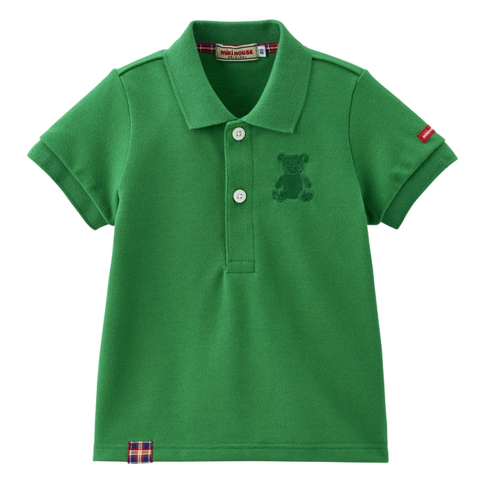 Mikihouse - Short-sleeve Polo Shirt - 100-140cm