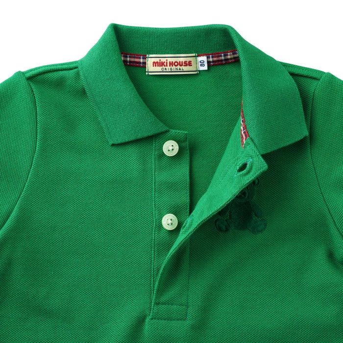 Mikihouse - Short-sleeve Polo Shirt - 100-140cm