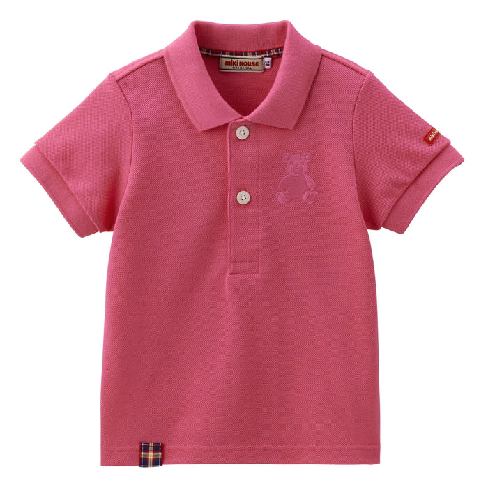 Mikihouse - Short-sleeve Polo Shirt - 100-140cm