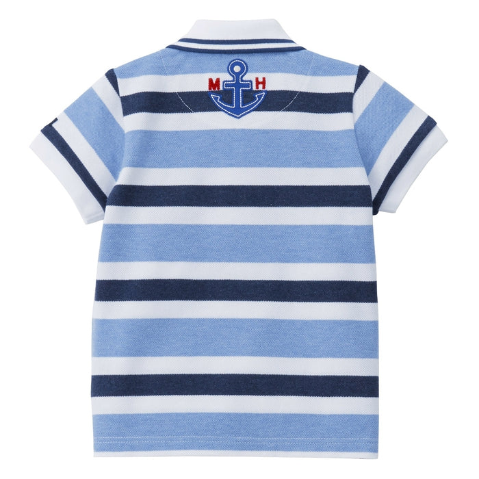 Mikihouse - Short-sleeve Polo Shirt - 80-140cm