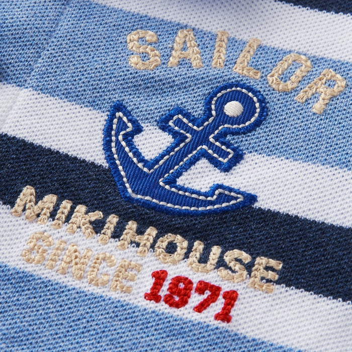 Mikihouse - Short-sleeve Polo Shirt - 80-140cm