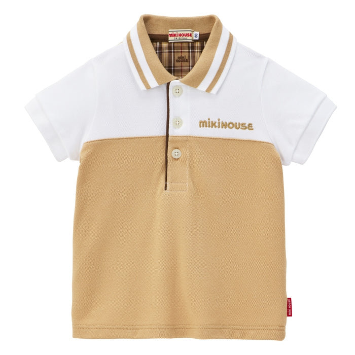 Mikihouse - Short-sleeve Polo Shirt - 120-130cm