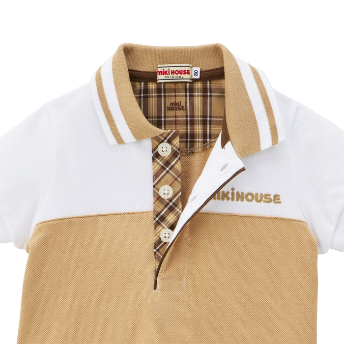 Mikihouse - Short-sleeve Polo Shirt - 120-130cm