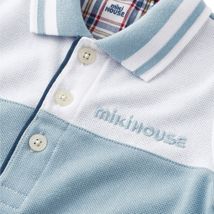 Mikihouse - Short-sleeve Polo Shirt - 80-130cm