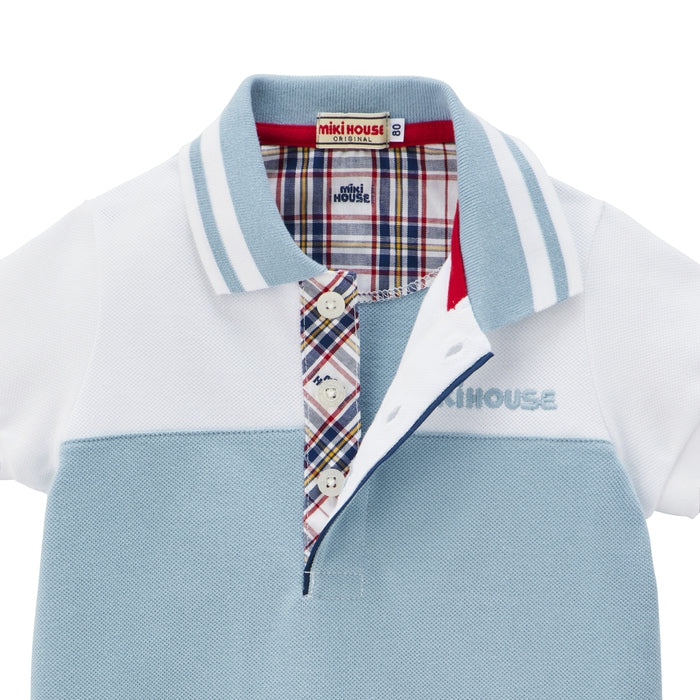 Mikihouse - Short-sleeve Polo Shirt - 80-130cm
