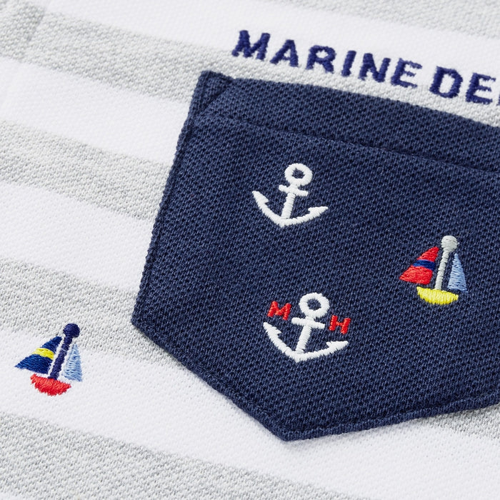 Mikihouse - Short-sleeve Polo Shirt (Adult) - S (155-165cm)