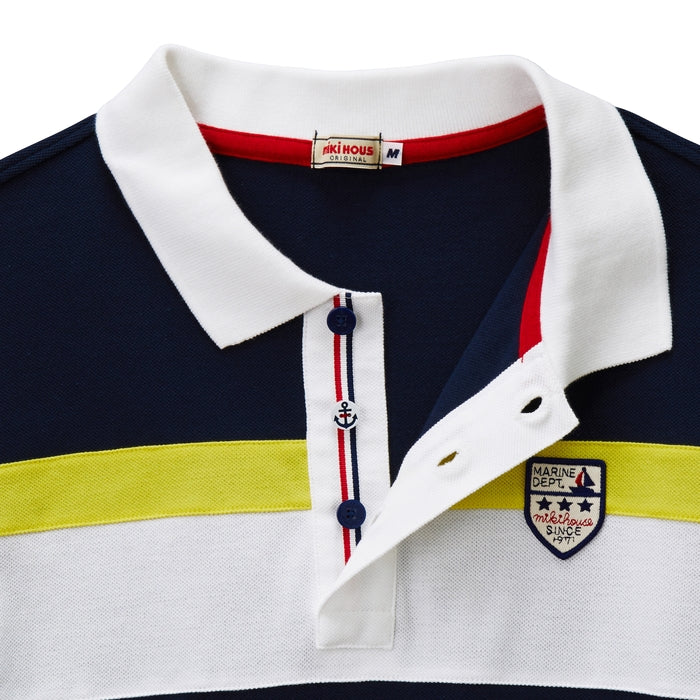 Mikihouse - Short-sleeve Polo Shirt (Adult) - S (155-165cm)