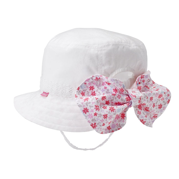 Mikihouse - Ribbon-style sunshade hat Kids Baby - LL(54~56cm