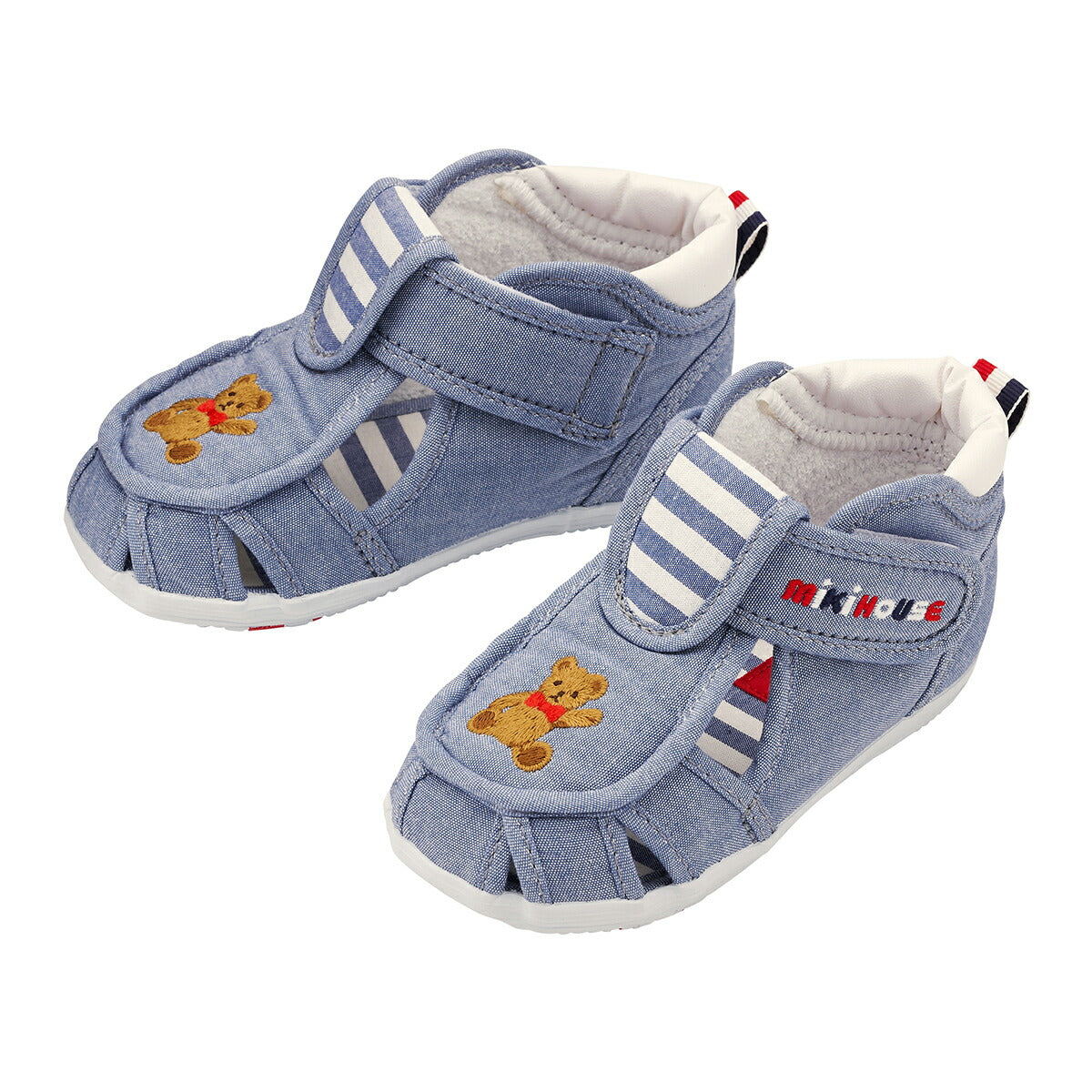 MK-NB042- Mikihouse Blue Bear Sandal