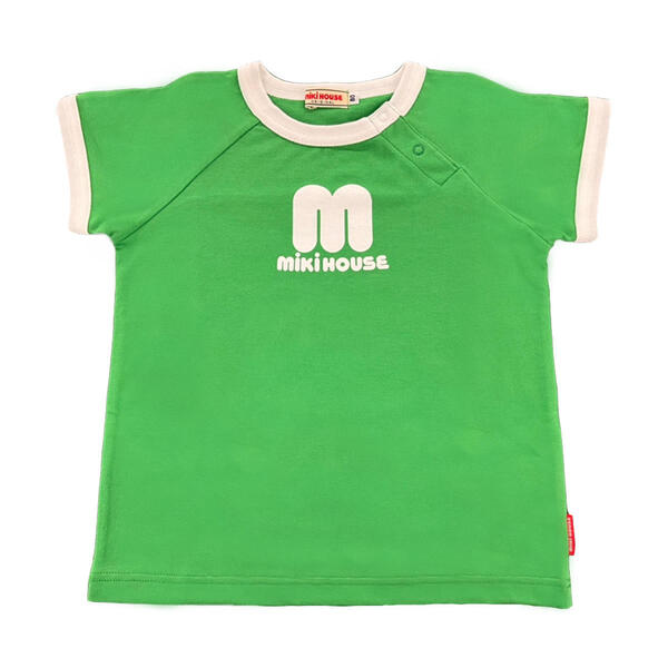 MIKI HOUSE Back Logo Short-Sleeve T-shirt no-2905-1