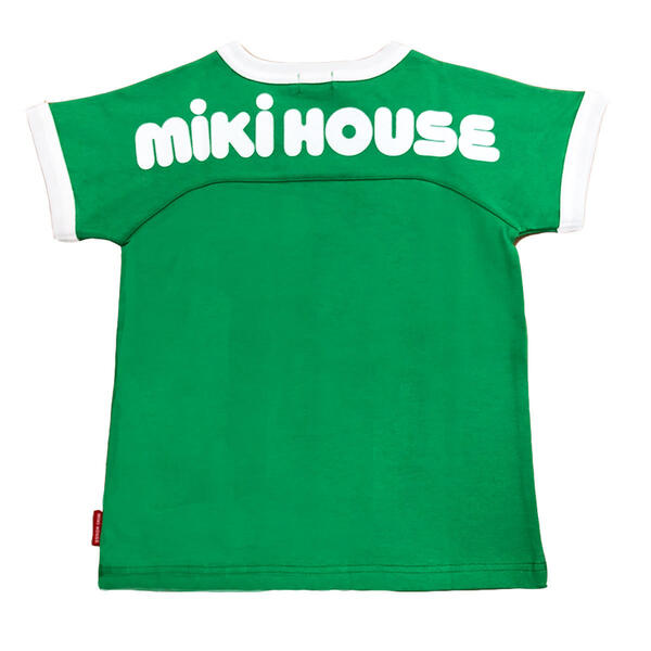 MIKI HOUSE Back Logo Short-Sleeve T-shirt no-2905-1-a