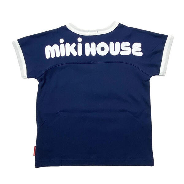 MIKI HOUSE Back Logo Short-Sleeve T-shirt no-2905-1