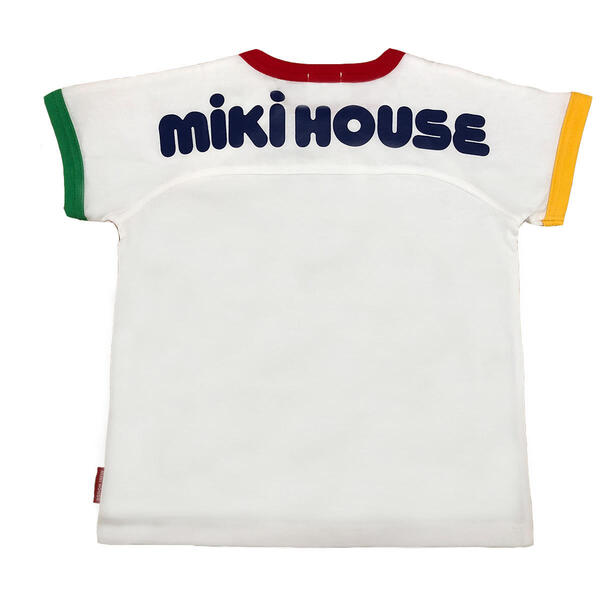 MIKI HOUSE Back Logo Short-Sleeve T-shirt no-2905-1-a