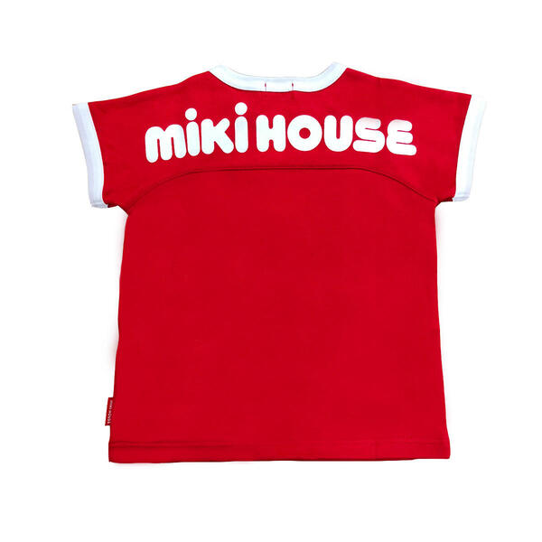 MIKI HOUSE Back Logo Short-Sleeve T-shirt no-2905-1