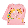 Mikihouse - Pucci, Usako and Animal Long-Sleeved T-Shirt, Made in Japan - 80cm-130cm
