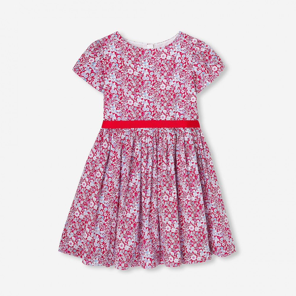 JC-TG100 - Jacadi Girl's Liberty fabric dress