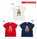 MIKI HOUSE Bear Made in Japan Short-Sleeve T-shirt no-3013