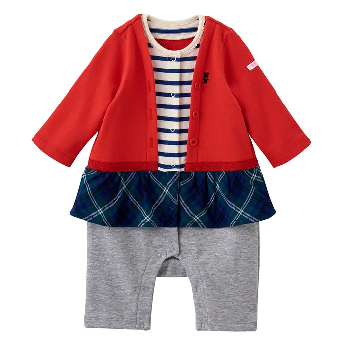 Mikihouse - Separate-look Coverall - 70cm