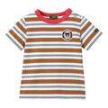 Double B - Striped Short-sleeve T-shirt - 100-120cm