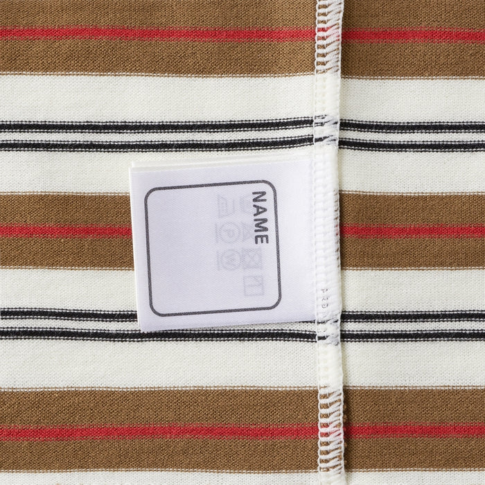 Double B - Striped Short-sleeve T-shirt - 100-120cm