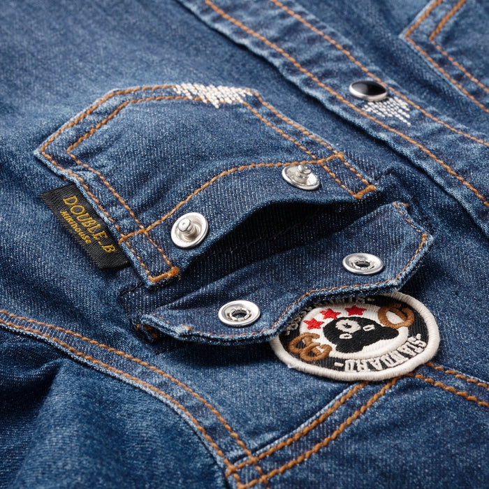 Double B - Long-sleeve Shirt - 90-150cm