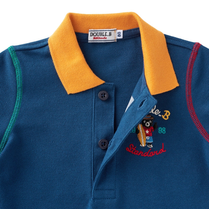 Double B - Mr. B Short-sleeve Polo Shirt - 80cm