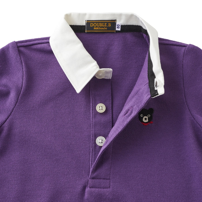 Double B - Short-sleeve Polo Shirt - 80-150cm
