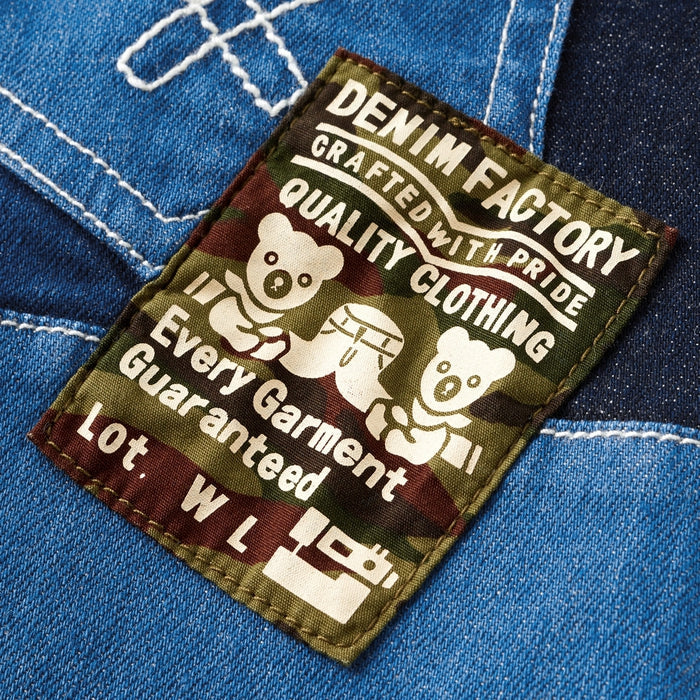 Double B - Denim Patchwork Skirt - S (100-110cm)