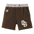 Double B - Pile Material Half Pants Made in Japan Boys Baby Kids - 100cm