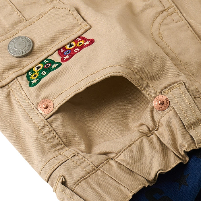 Double B - Three-quarter Length Pants - 90-140cm