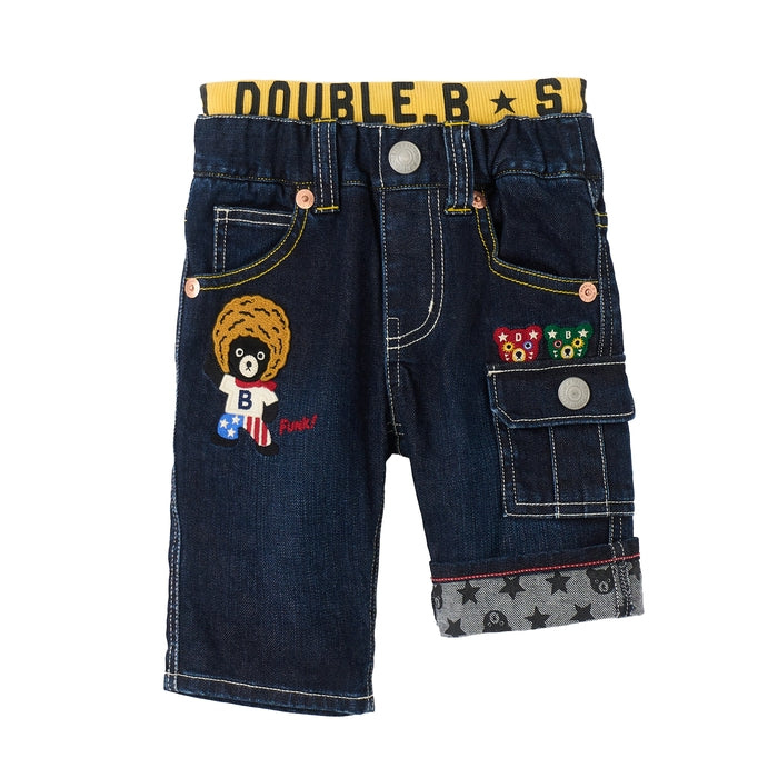 Double B - Three-quarter Length Pants - 90-140cm