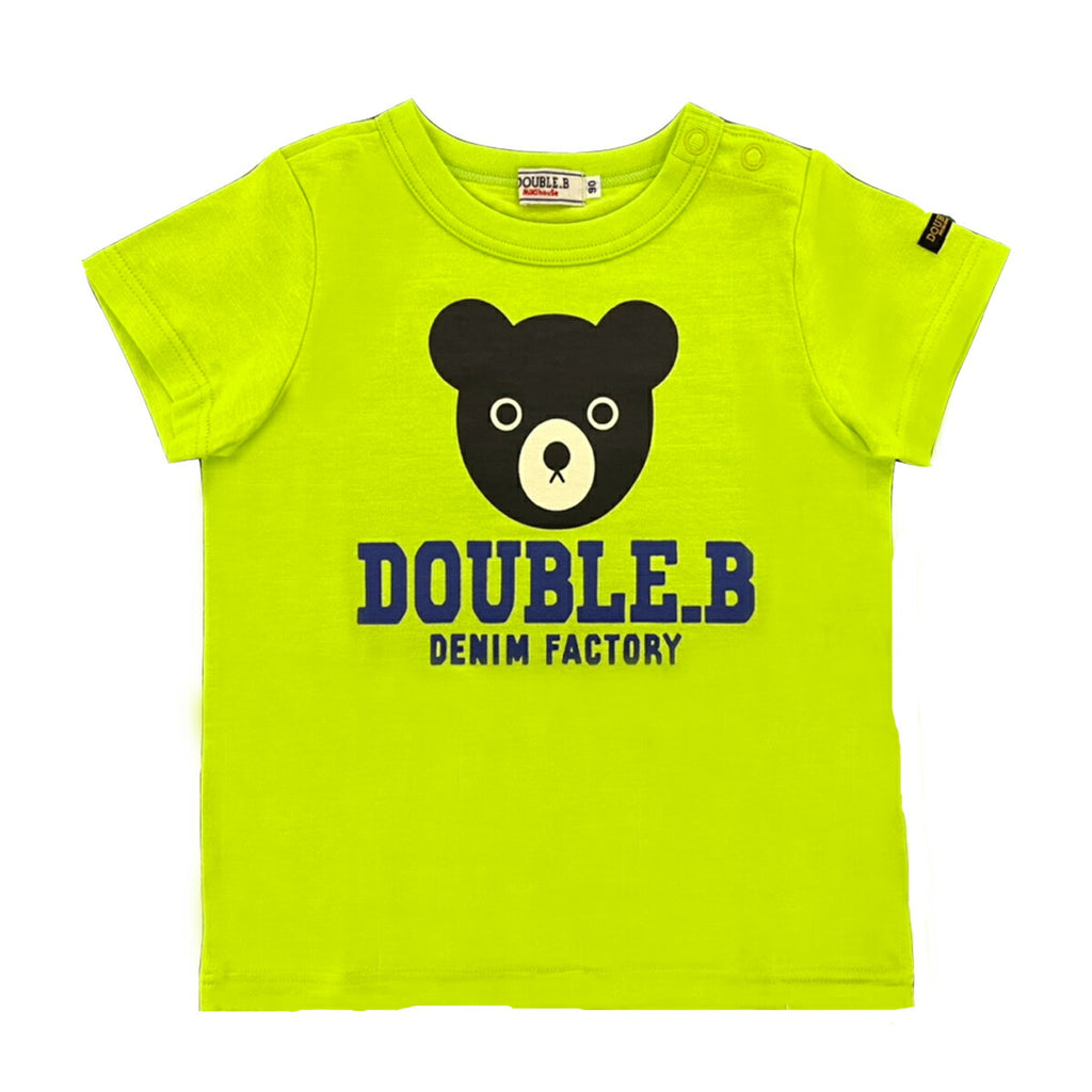 MIKI HOUSE Double B Bear Short-Sleeve T-shirt no-3098-a