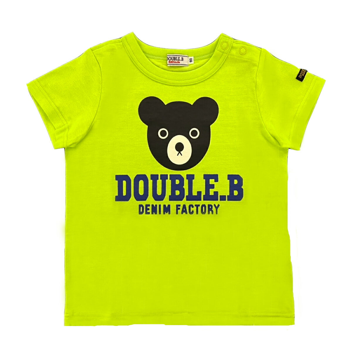 MIKI HOUSE Double B Bear Short-Sleeve T-shirt no-3098-a