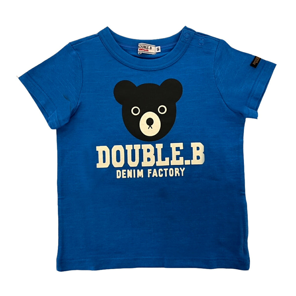 MIKI HOUSE Double B Bear Short-Sleeve T-shirt no-3098-a