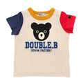 MIKI HOUSE Double B Bear Short-Sleeve T-shirt no-3098-a