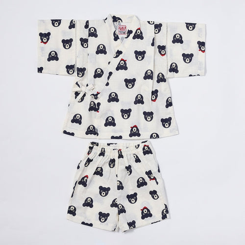 Double B - Double BB-kun All-over Print Jinbei Suit Made in Japan Baby Kids - 100-120cm