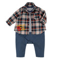 Double B - Layered-look Coverall - 70-80cm