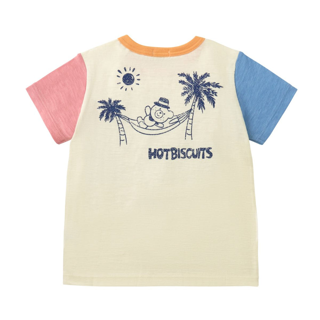 MIKI HOUSE Hot Biscuits Short-Sleeve T-shirt no-3490