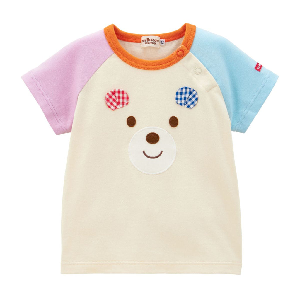 MIKI HOUSE Hot Biscuits Short-Sleeve T-shirt no-3491