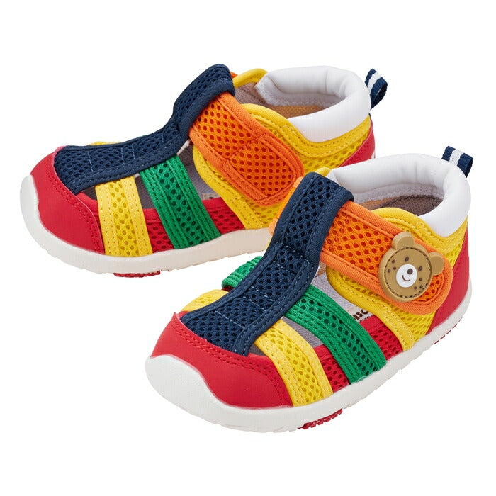 MK-NB204 - Mikihouse Multicoloured Sandals (13-14.5cm)