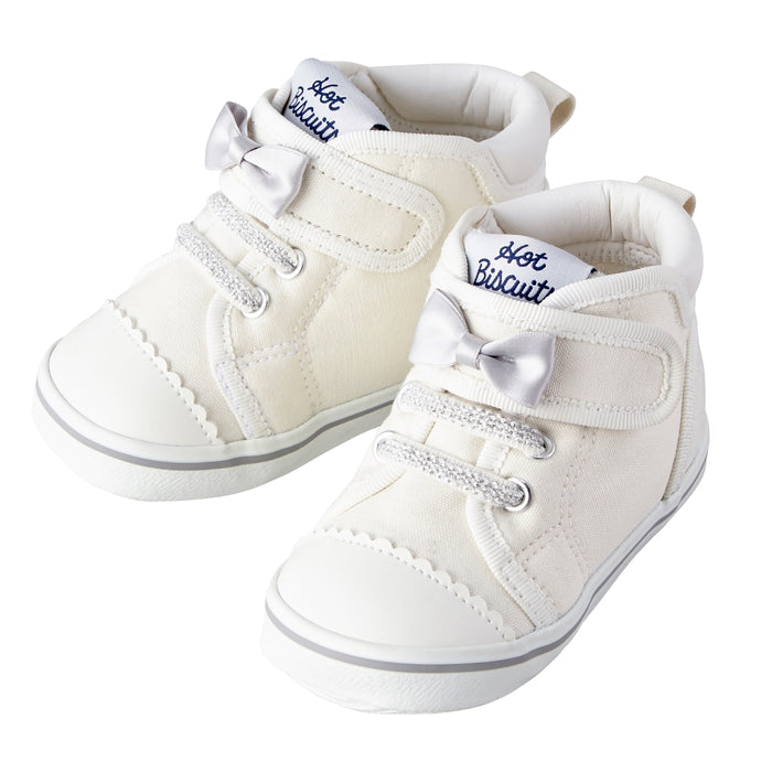 Hot Biscuit - Ribbon Second Baby Shoes (No Shoe Box) Boys Girls Kids Baby - 13cm