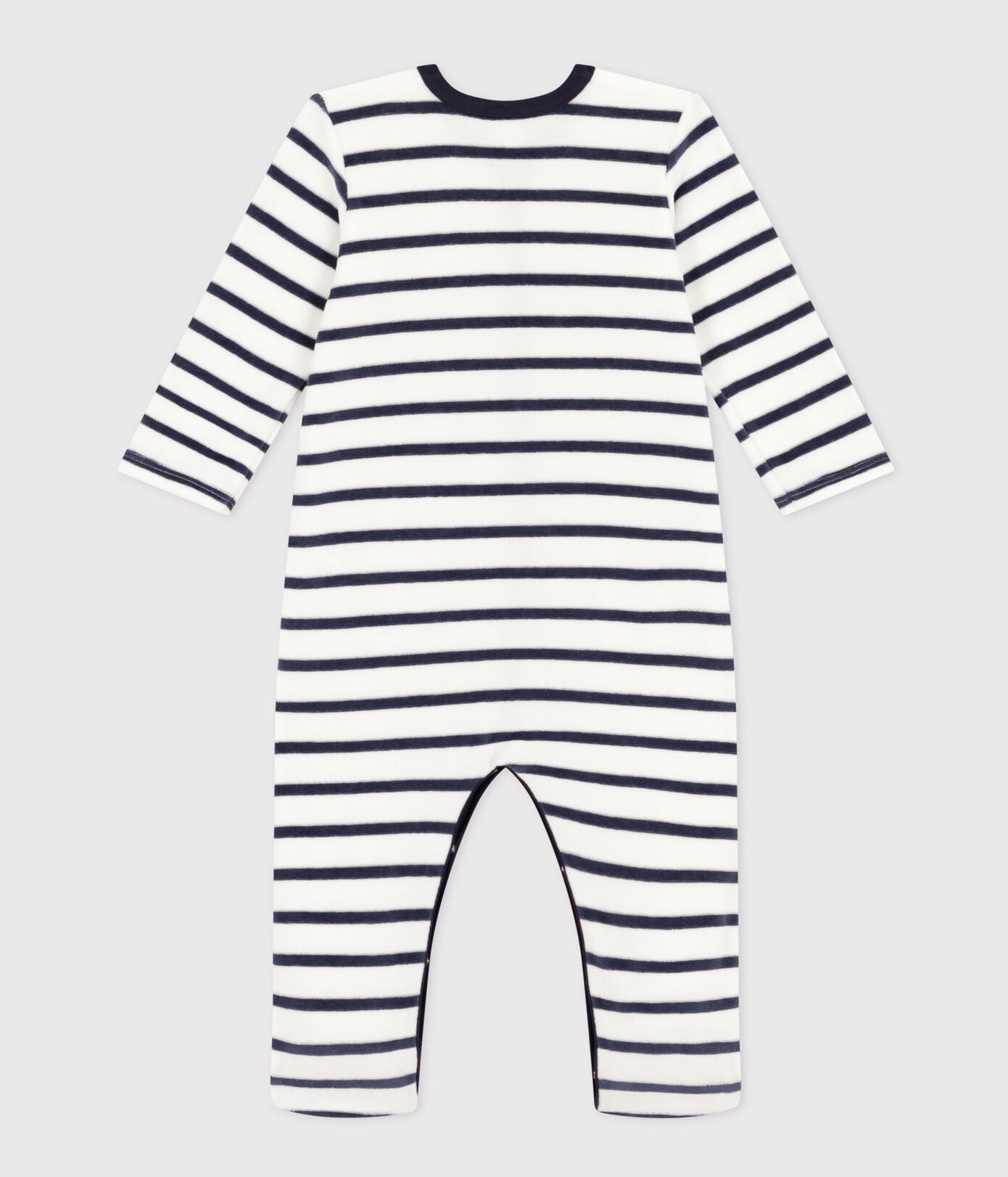 PB-NG031 - Petit Bateau Baby pyjamas in cotton to stripes