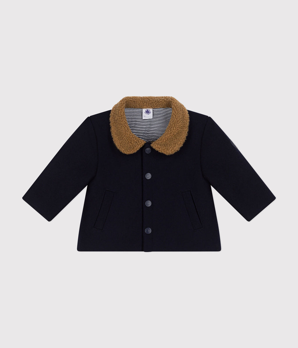 PB-NB020 - Petit Bateau Baby Wool Jacket