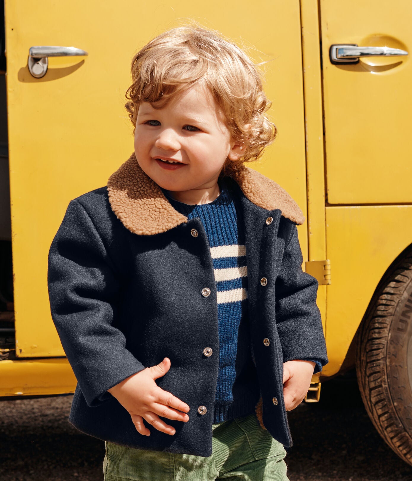 PB-NB020 - Petit Bateau Baby Wool Jacket