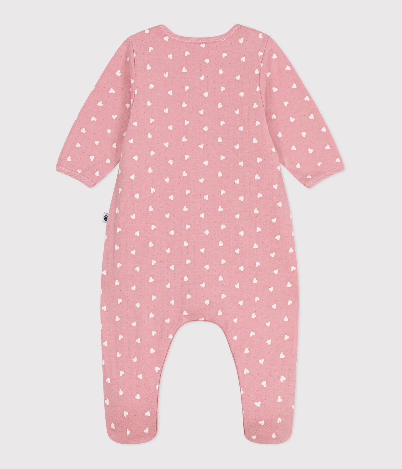 PB-NG042 - Petit Bateau Baby Bodyjama - Charme/Marshmallow