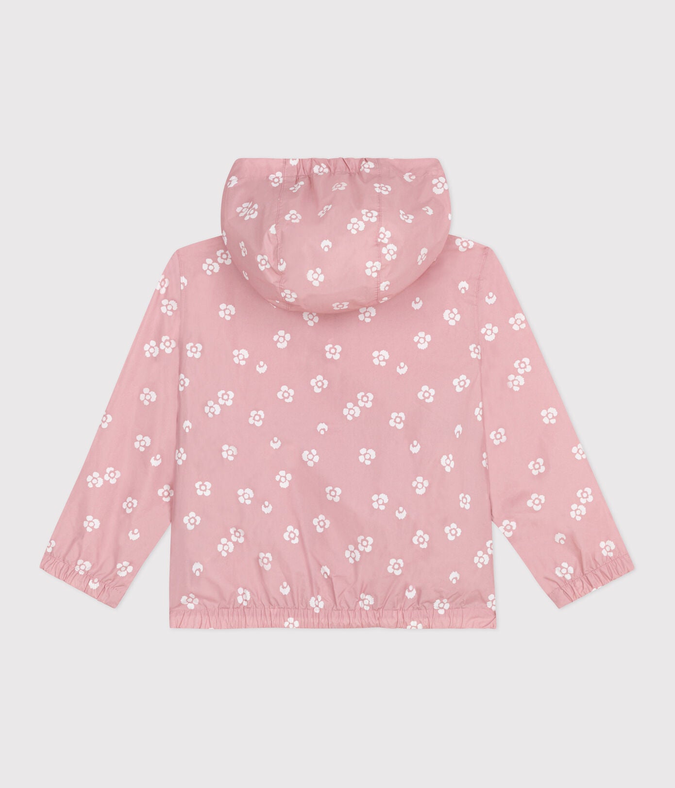 PB-TG035 - Petit Bateau Girls Windbreaker - Pink/Marshmallow