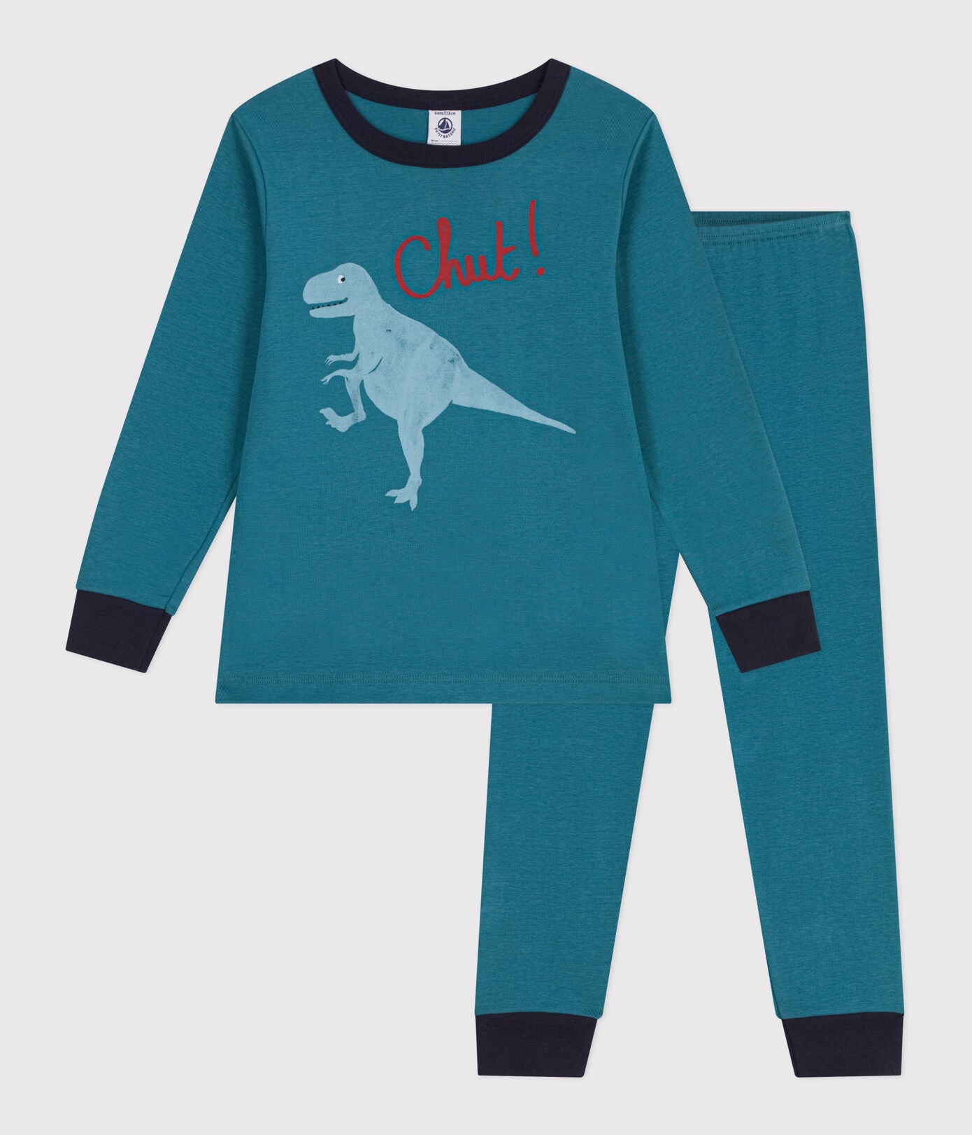 PB-TB025 - Petit Bateau Boys pyjamas to in cotton with dinosaur