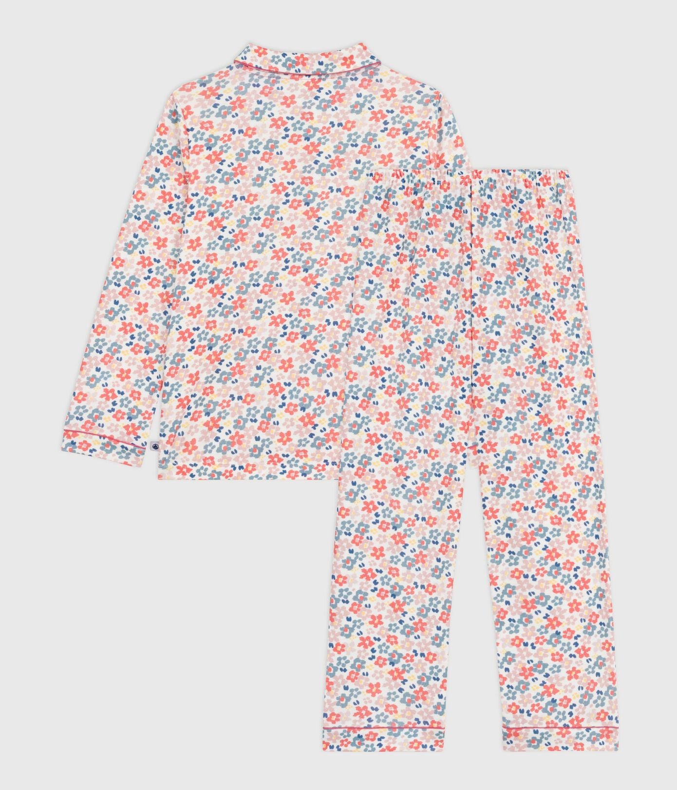 PB-TG028 - Petit Bateau Girls Pyjamas Printed (Pink / Multicolour)