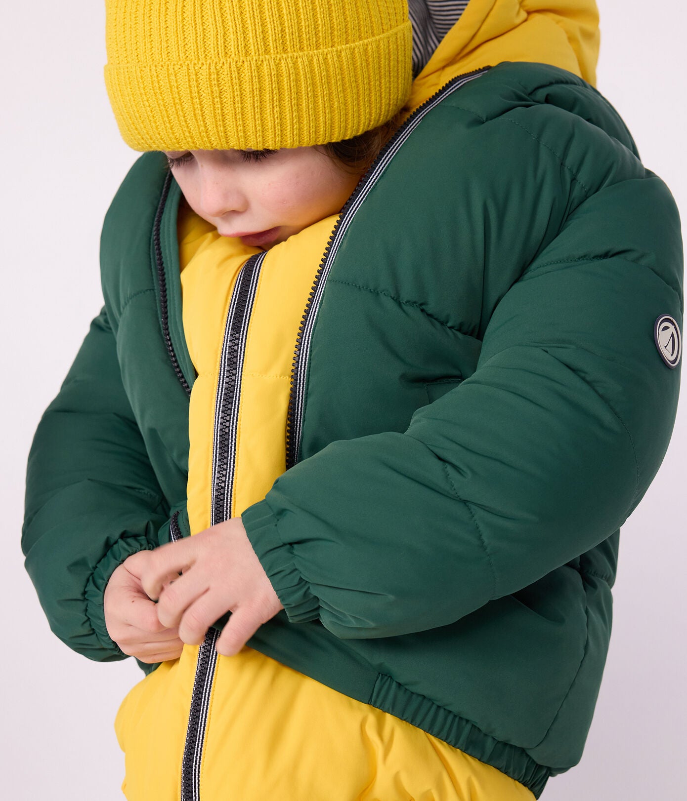 PB-TB030 - Petit Bateau Boys Puffer Jacket - Willow